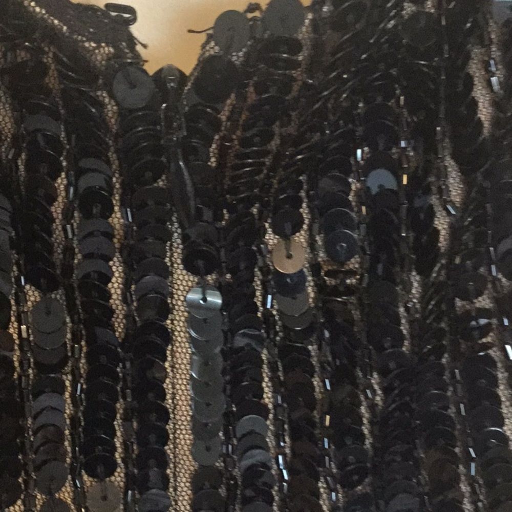 Basix Black Label Sequin Halter - Picture 10 of 13